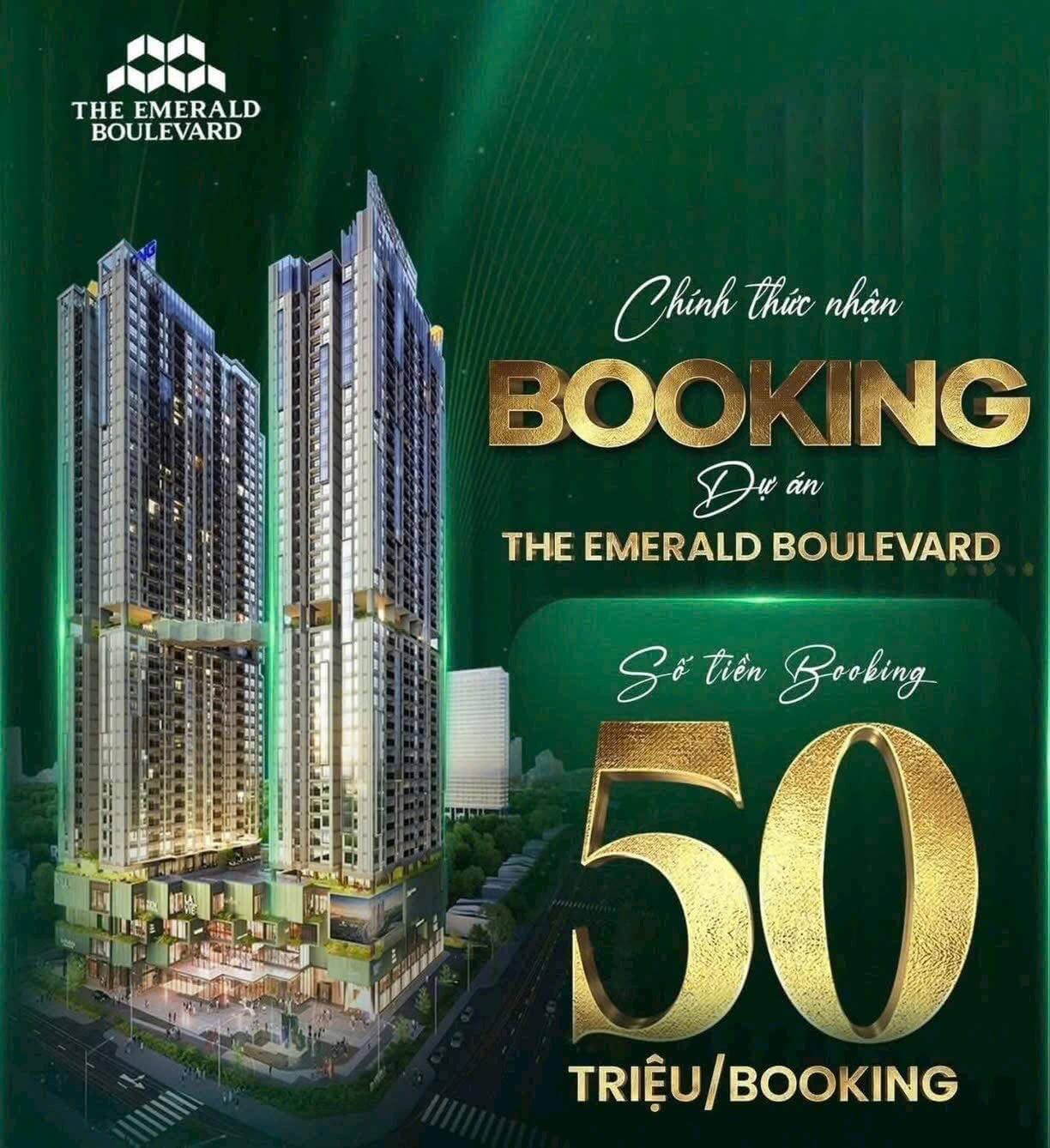 Booking du an can ho cao cap The Emerald Boulevard Le Phong