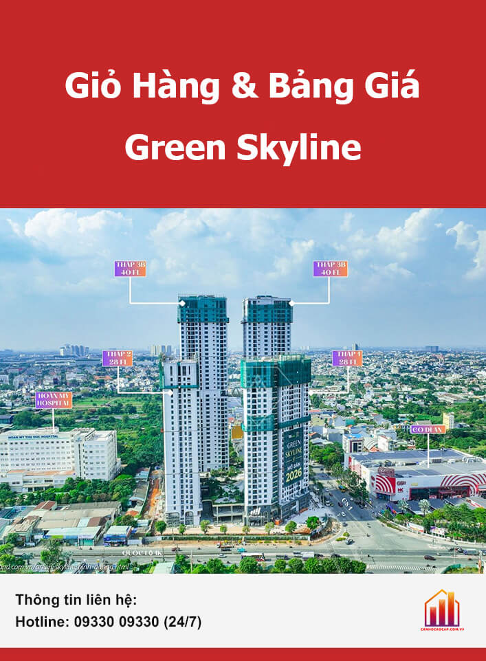 Đăng ký nhận giỏ hàng & bảng giá dự án