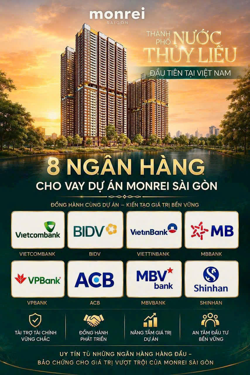 ngan hang cho vay du an can ho cao cap Monrei Saigon