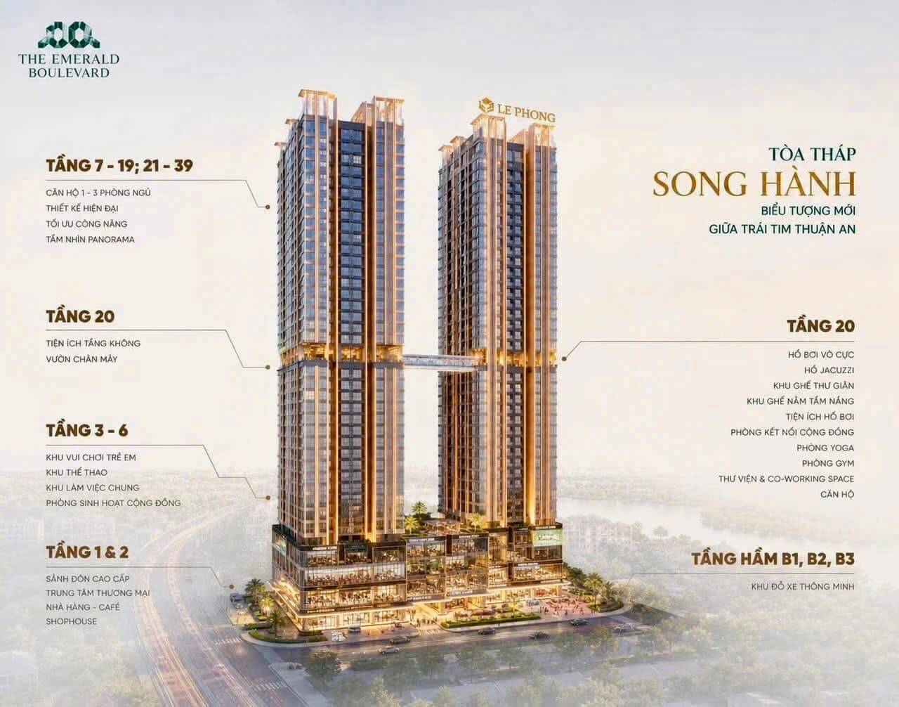 tong quan du an The Emerald Boulevard